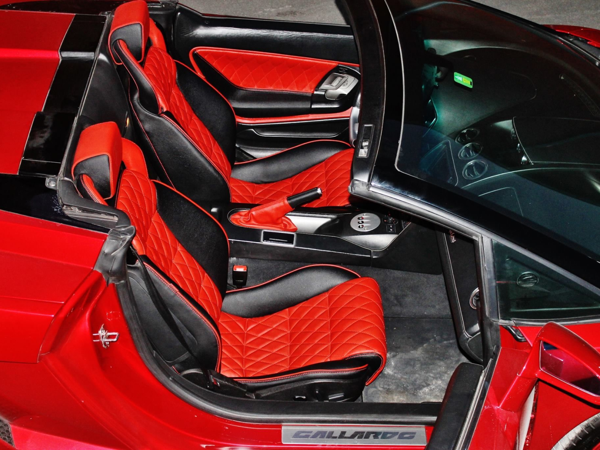 Lamborghini Gallardo interior bild