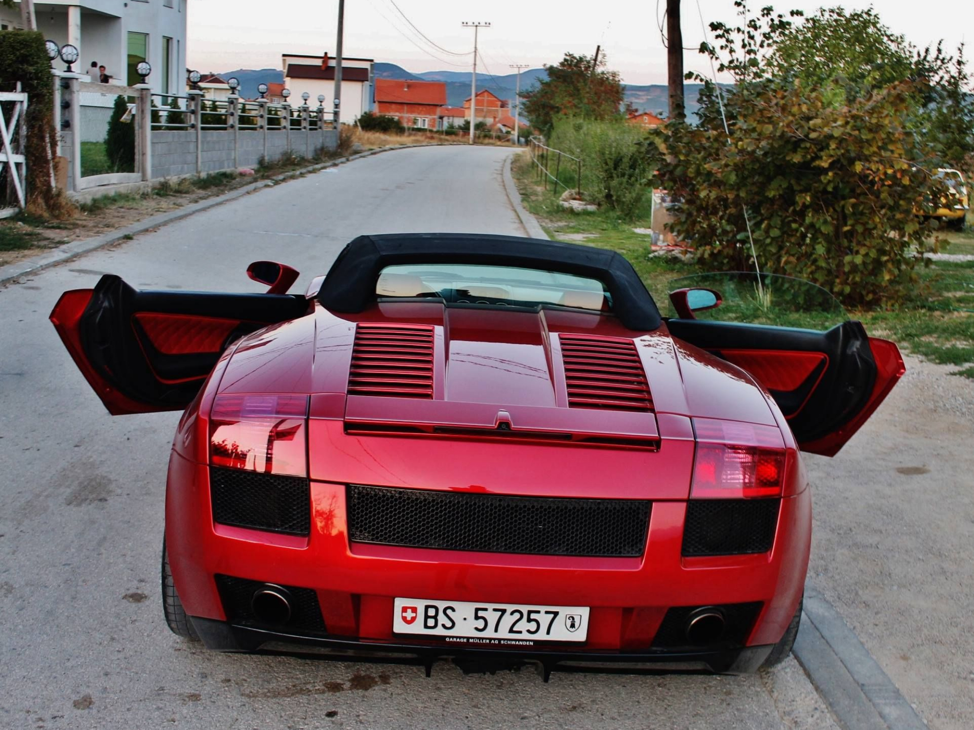 Lamborghini Gallardo interior bild